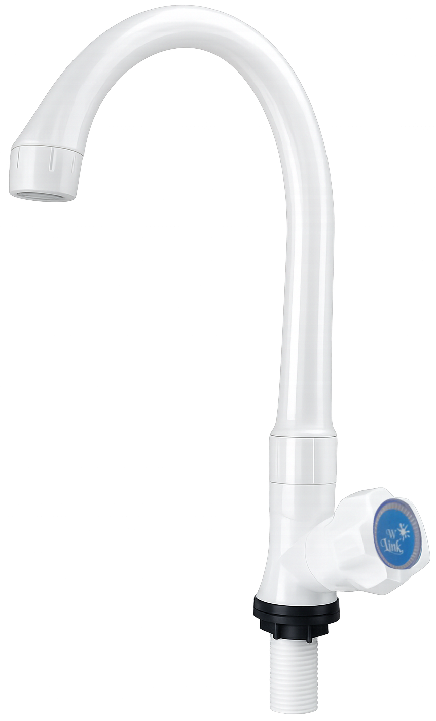 Small Swan Pillar Tap