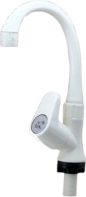 Small Swan Pillar Tap